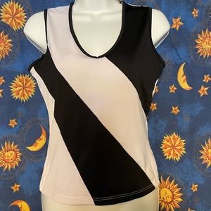 Vintage Dynamite colour block tank